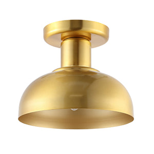 Safavieh Helm Flush Mount Brass Iron FLU4088B