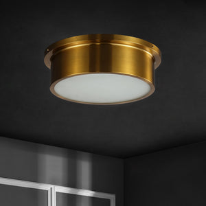 Safavieh Reyna Flush Mount Brass Iron FLU4091A