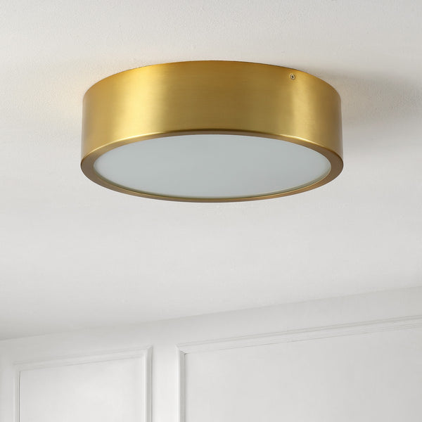 Safavieh Reda Flush Mount Brass Iron FLU4092A