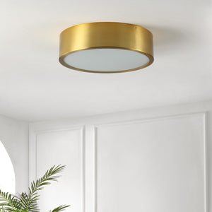 Safavieh Reda Flush Mount Brass Iron FLU4092A