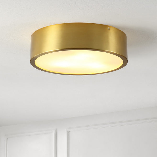 Safavieh Reda Flush Mount Brass Iron FLU4092A
