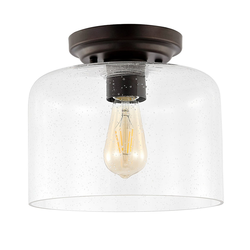 Safavieh Rianne Flush Mount Black Iron FLU4093A