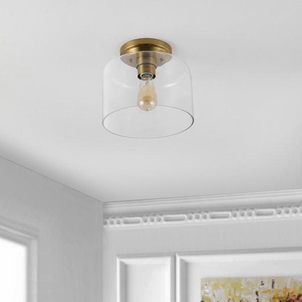 Safavieh Rianne Flush Mount Brass Iron FLU4093B