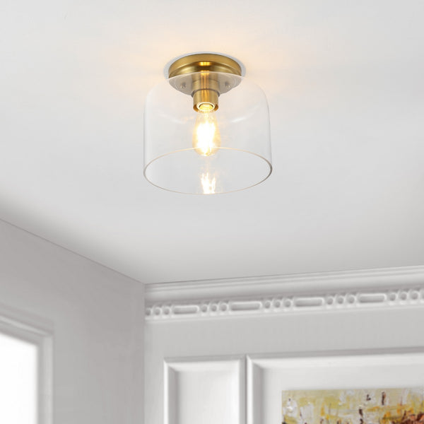 Safavieh Rianne Flush Mount Brass Iron FLU4093B