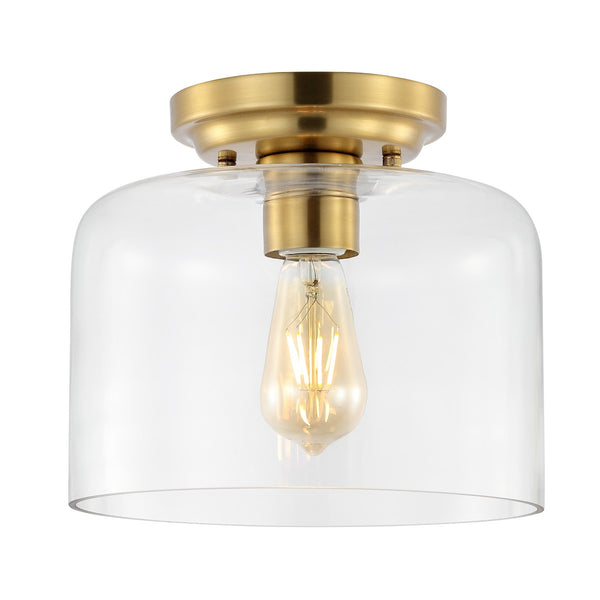 Safavieh Rianne Flush Mount Brass Iron FLU4093B