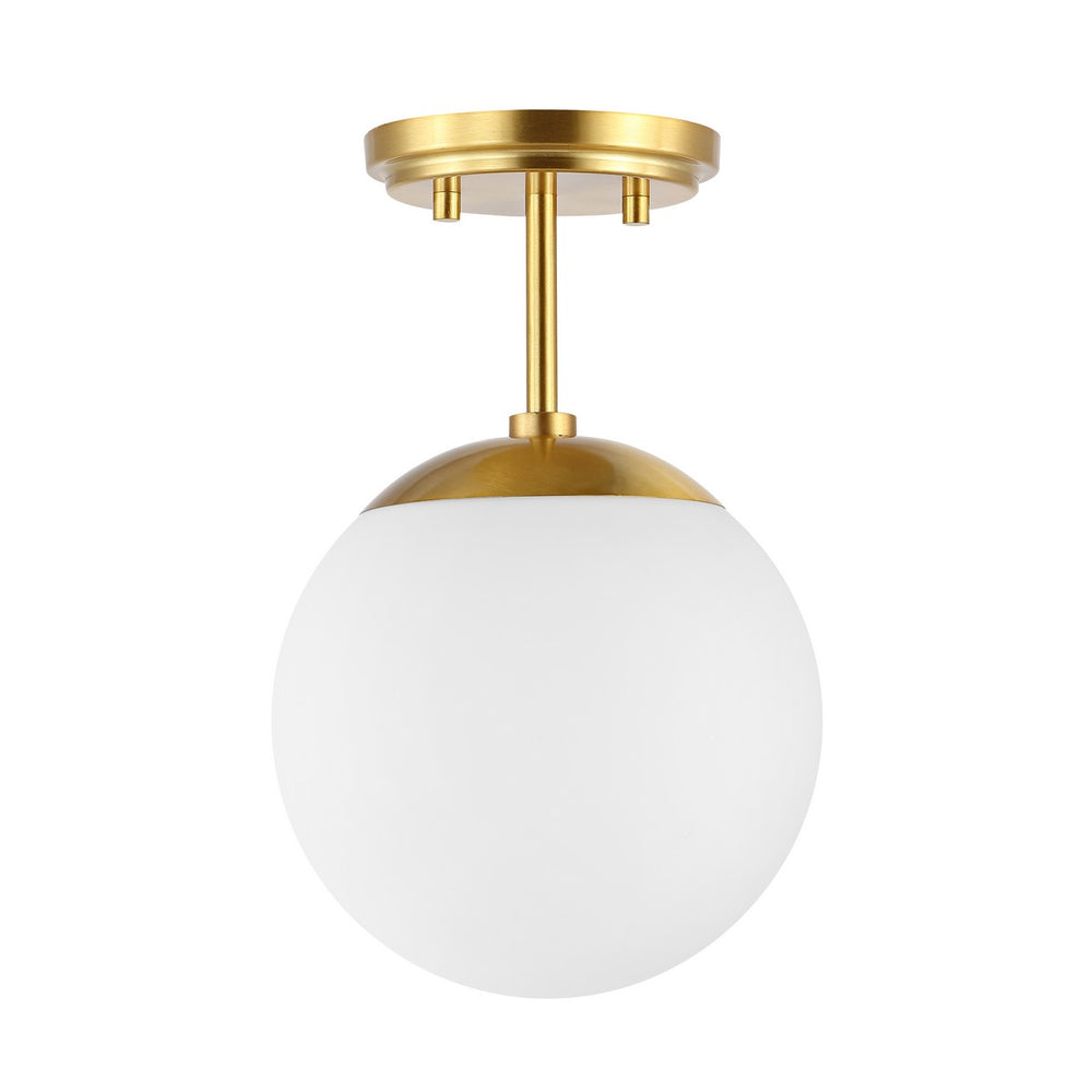 Safavieh Catori Flush Mount Brass Glass / Metal FLU4097A