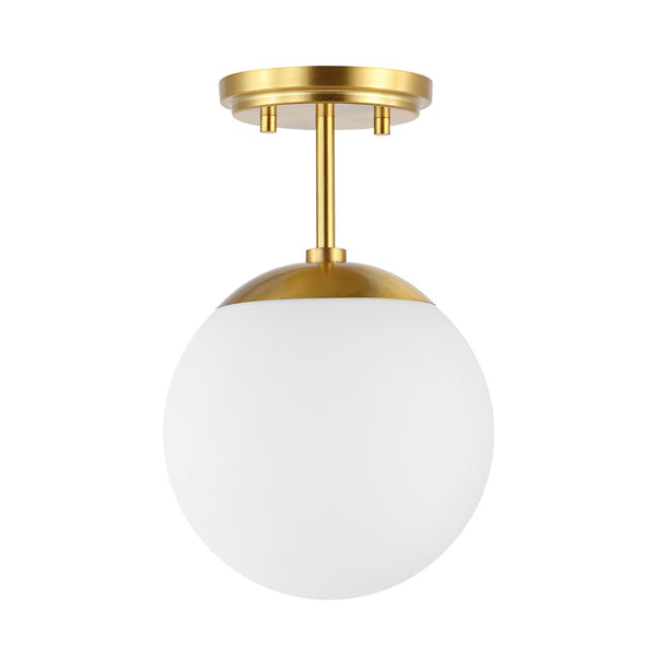 Safavieh Catori Flush Mount Brass Glass / Metal FLU4097A