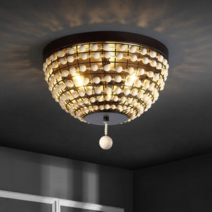 Safavieh Bolson Chandelier Natural Wood/Oil-Rubbed Bronze Metal / Wood FLU4099A