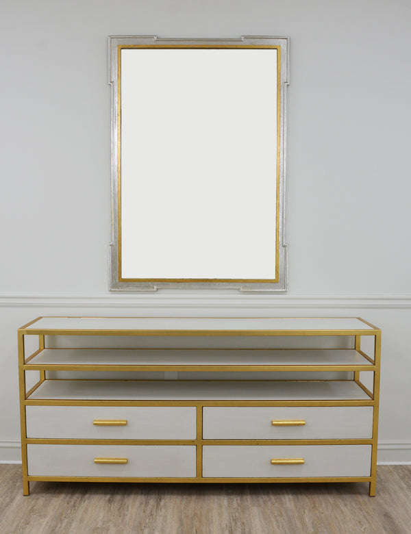 Zeugma FM165 SILVER & GOLD Wall Mirror