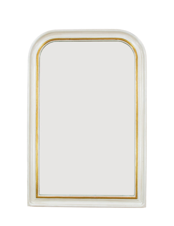 Zeugma FM104 WHITE & GOLD Louis Philippe Mirror