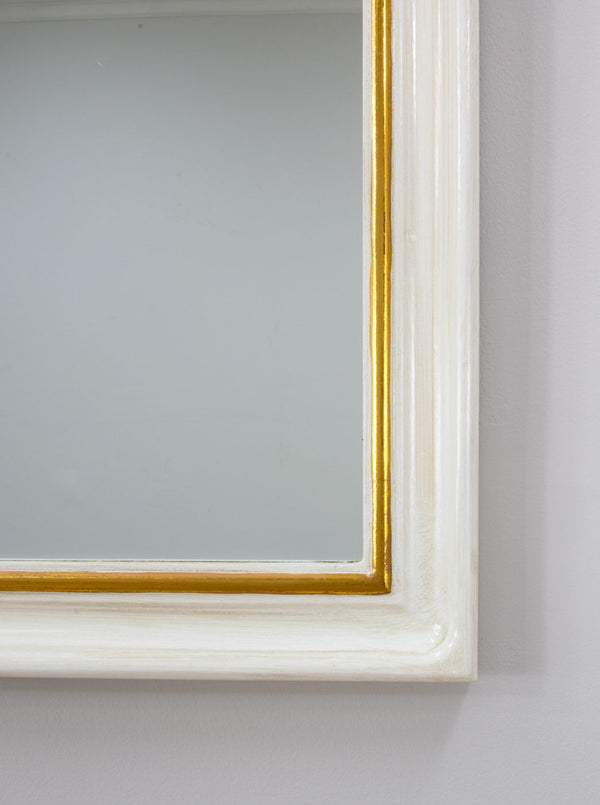 Zeugma FM104 WHITE & GOLD Louis Philippe Mirror