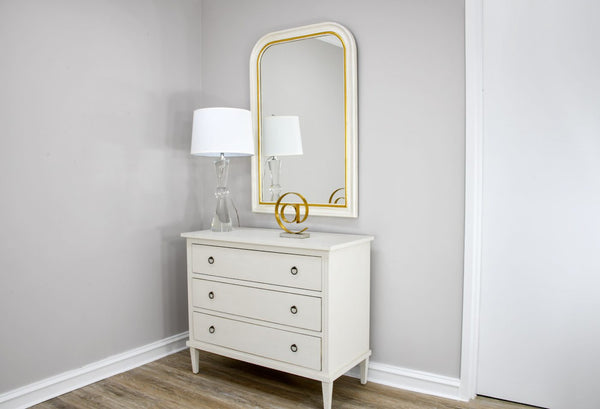 Zeugma FM104 WHITE & GOLD Louis Philippe Mirror