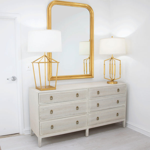 Zeugma FM113 Gold Large Louis Philippe Mirror