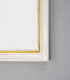 Zeugma FM113 WHITE & GOLD Louis Philippe Mirror