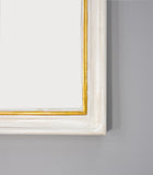 Zeugma FM114 WHITE & GOLD Full Length Mirror