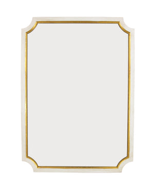 Zeugma FM115-C White & Gold Mirror