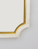 Zeugma FM115-C White & Gold Mirror