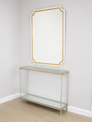 Zeugma FM115-C White & Gold Mirror