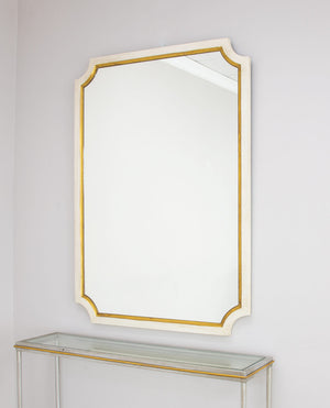 Zeugma FM115-C White & Gold Mirror