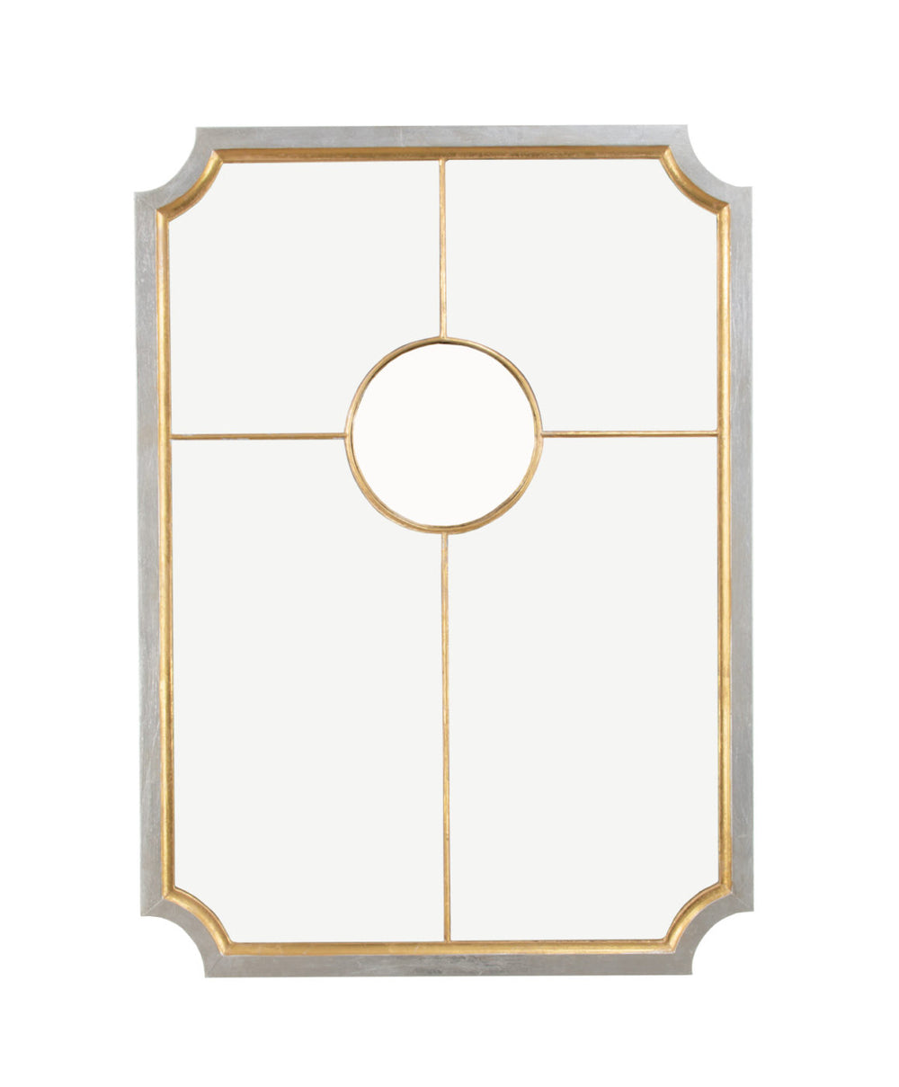 Zeugma FM115 SILVER & GOLD Sectional Wall Mirror