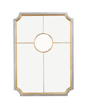 Zeugma FM115 SILVER & GOLD Sectional Wall Mirror