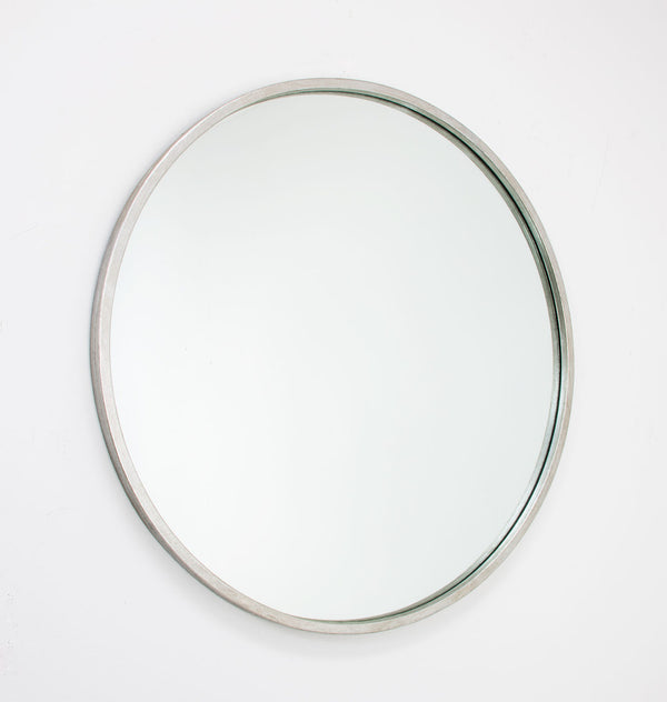 Zeugma FM131 Silver Large Round Mirror