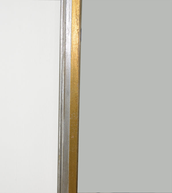 Zeugma FM166 SILVER & GOLD Floor Length Mirror