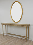 Zeugma FM169 GOLD Large Oval Mirror