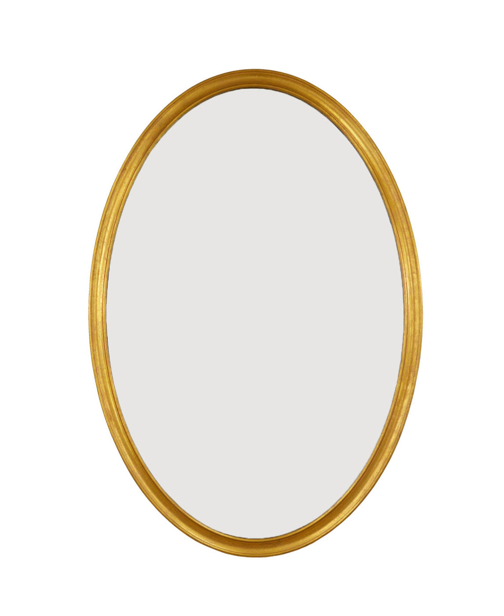 Zeugma FM169 GOLD Large Oval Mirror