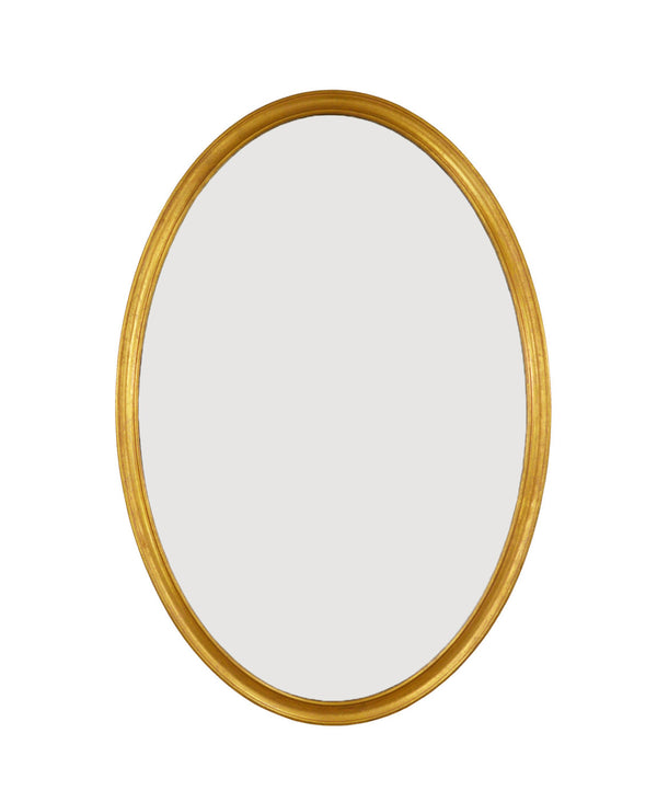 Zeugma FM169 GOLD Large Oval Mirror