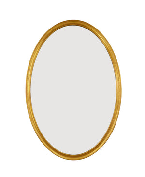 Zeugma FM169 GOLD Large Oval Mirror