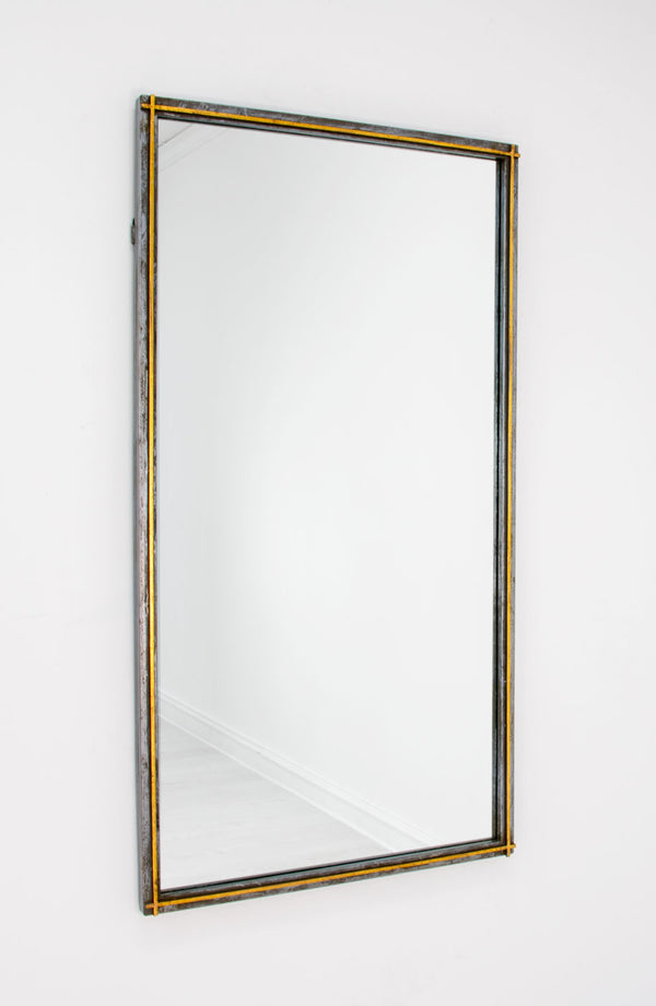 Zeugma FM182 Gray and Gold Mirror