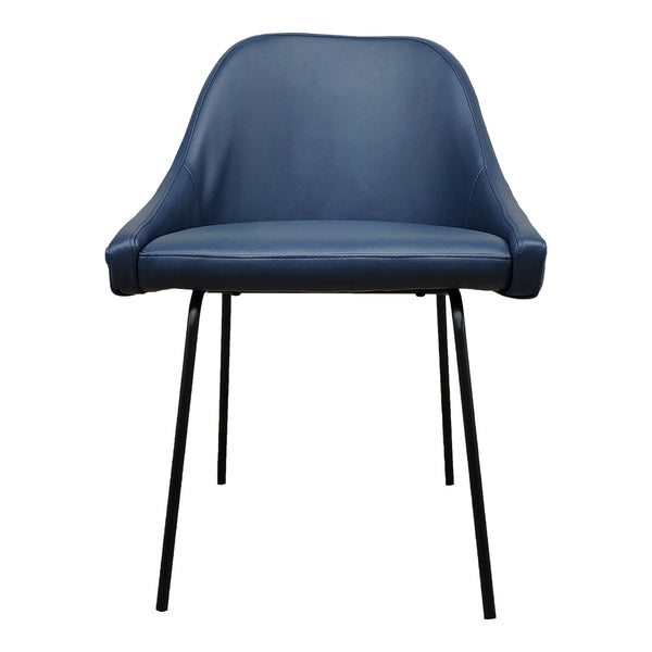 Moe's Home Blaze Dining Chair Blue