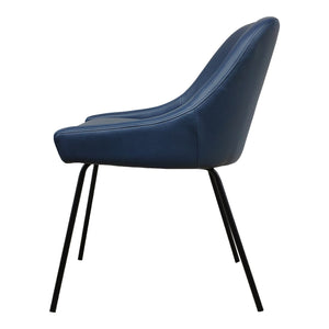 Moe's Home Blaze Dining Chair Blue