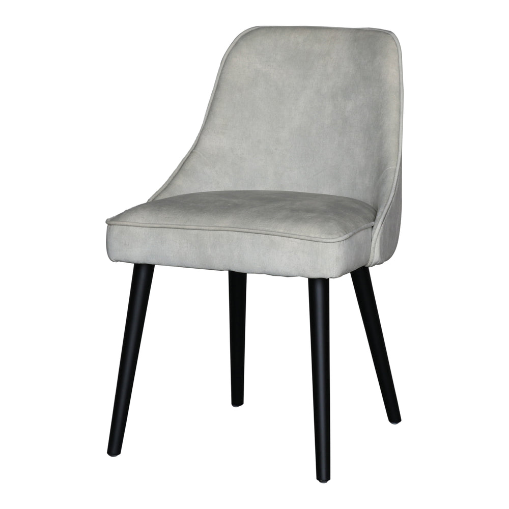 Moe's Home Harmony Dining Chair White Smoke-M2