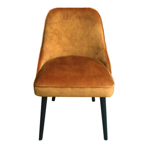 Moe's Home Harmony Dining Chair Burnt Orange-M2