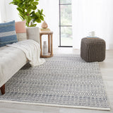 Jaipur Living Galway Natural Trellis Slate/ Ivory Area Rug (10'X14')