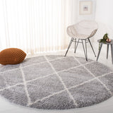 Safavieh Fontana Shag 815 Power Loomed Polypropylene Pile Shag & Flokati Rug FNT815G-6