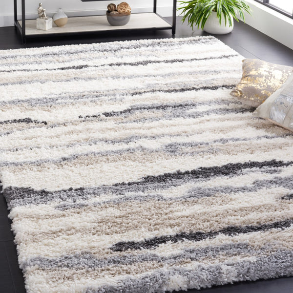 Safavieh Fontana 833 Power Loomed Polypropylene Pile Shag & Flokati Rug FNT833A-9