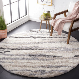 Safavieh Fontana 833 Power Loomed Polypropylene Pile Shag & Flokati Rug FNT833A-9