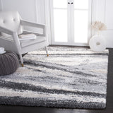 Safavieh Fontana Shag 840 Power Loomed Polypropylene Pile Shag & Flokati Rug FNT840F-9