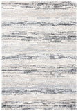 Fontana Shag  800 Fontana Shag 842 Shag & Flokati Power Loomed Polypropylene Pile Rug Ivory / Grey