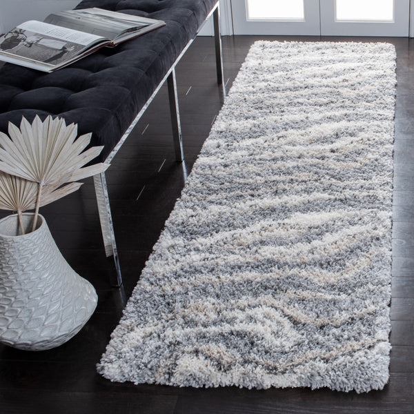 Safavieh Fontana Shag 865 Power Loomed Polypropylene Pile Shag & Flokati Rug FNT865F-9