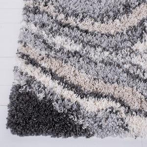 Safavieh Fontana Shag 865 Power Loomed Polypropylene Pile Shag & Flokati Rug FNT865F-9