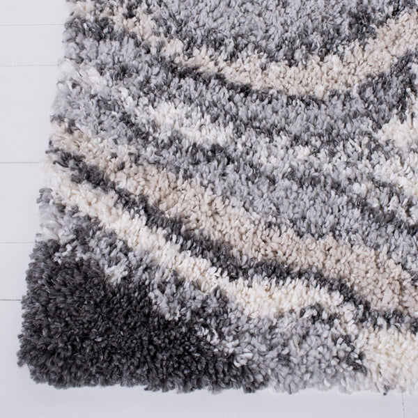 Safavieh Fontana Shag 865 Power Loomed Polypropylene Pile Shag & Flokati Rug FNT865F-9
