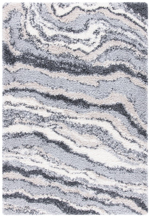 Safavieh Fontana Shag 865 Power Loomed Polypropylene Pile Shag & Flokati Rug FNT865F-5