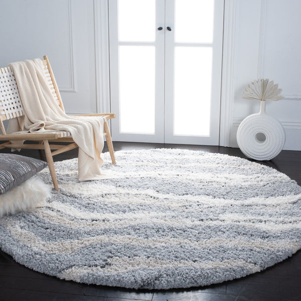 Safavieh Fontana Shag 865 Power Loomed Polypropylene Pile Shag & Flokati Rug FNT865F-9