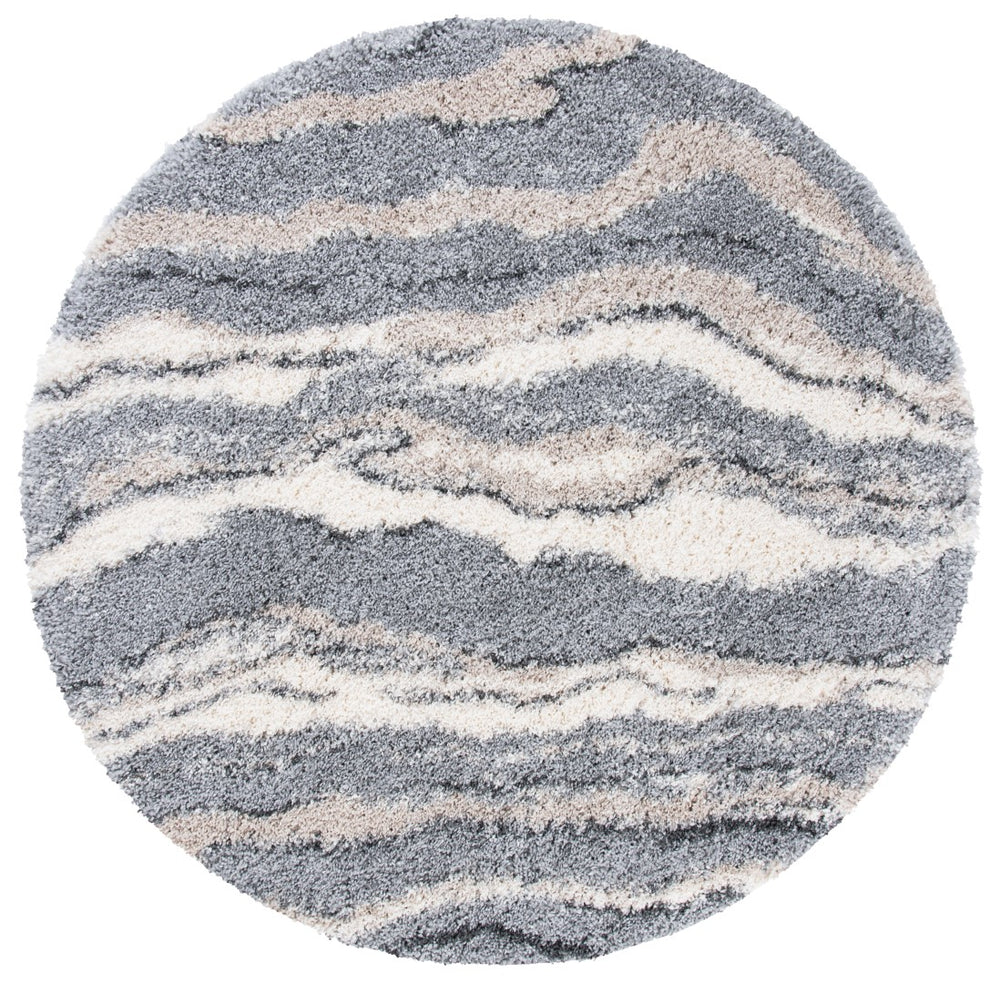 Safavieh Fontana Shag 865 Power Loomed Polypropylene Pile Shag & Flokati Rug FNT865F-9