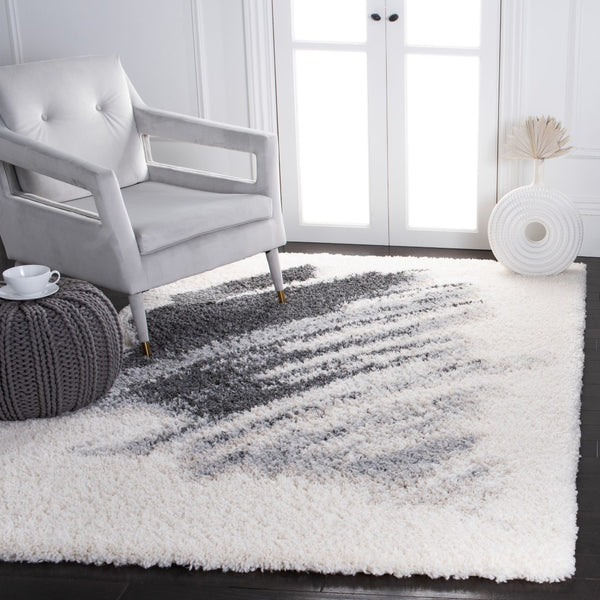 Safavieh Fontana Shag 896 Power Loomed Polypropylene Pile Shag & Flokati Rug FNT896F-9