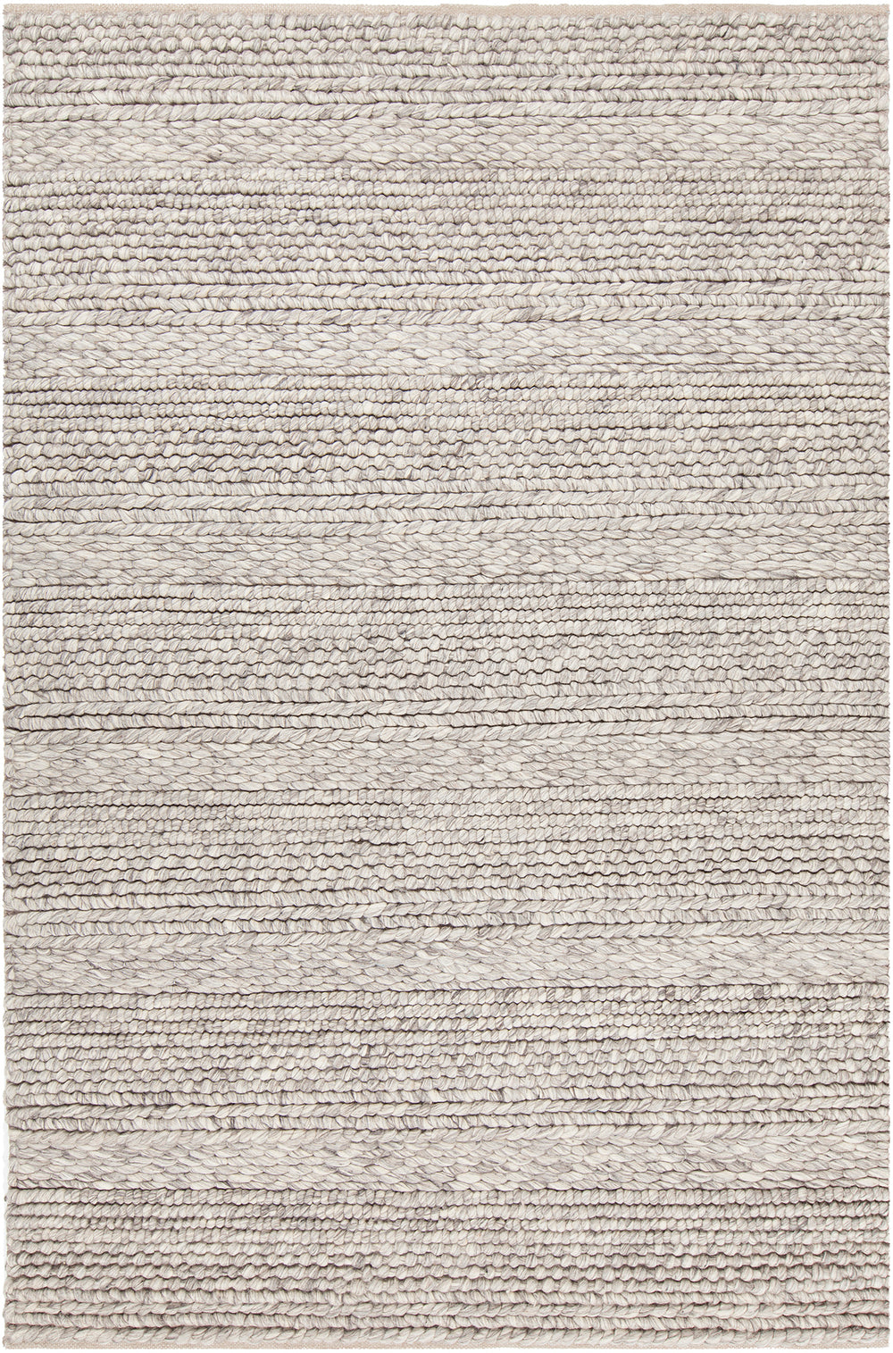 Chandra Rugs Forstel 100% Wool Hand-Woven Contemporary Rug Natural Mix 9' x 13'